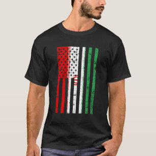 Iran American Flag For New Us Citizen T-Shirt
