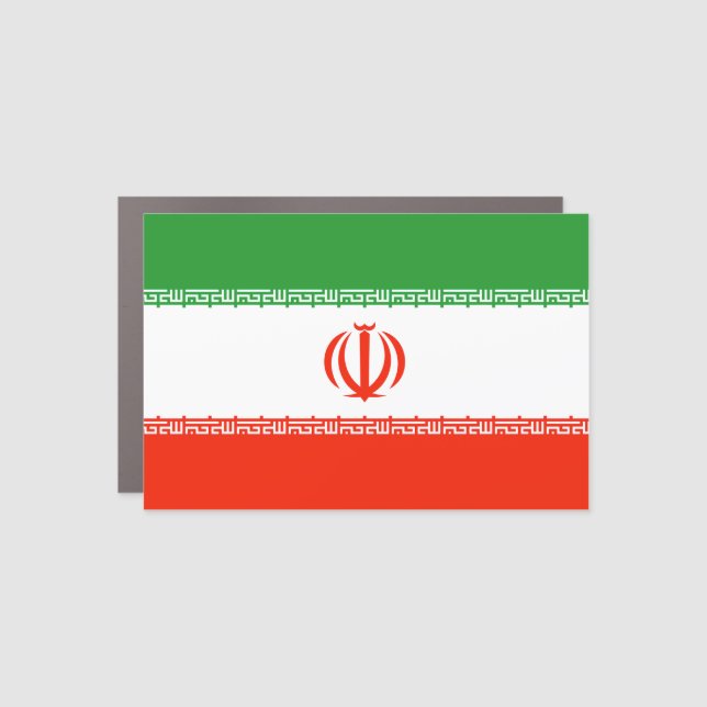Iran Car Magnet (Front)