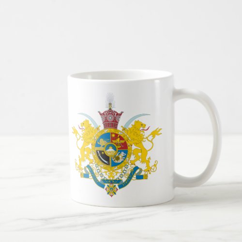 Iran Coat of Arms Pahlavi Dynasty 1925_1979 Coffee Mug