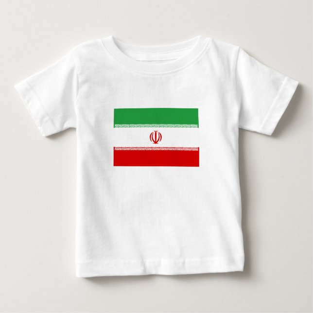 Iran Flag Baby T-Shirt (Front)
