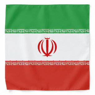 Iran flag bandana