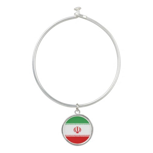 Iran Flag Bangle Bracelet