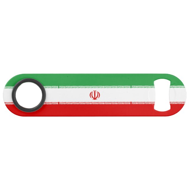 Iran Flag Bar Key (Front (Horizontal))