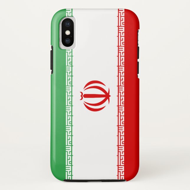 Iran Flag Case-Mate iPhone Case (Back)