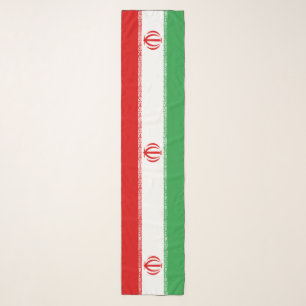 Iran flag Chiffon Scarf