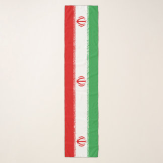Iran flag Chiffon Scarf