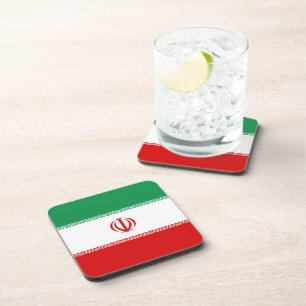 Iran Flag Coaster