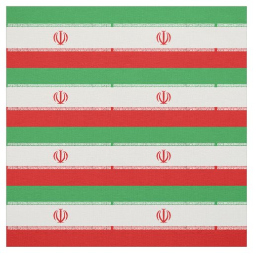 Iran Flag Fabric