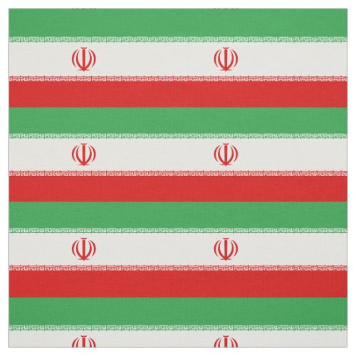 Iran Flag Fabric