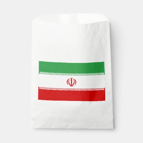 Iran Flag Favor Bag