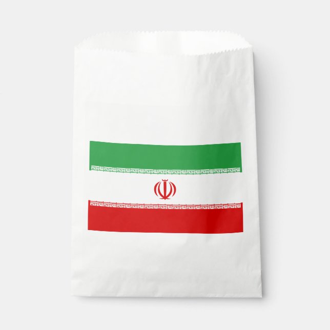 Iran Flag Favor Bag (Front)