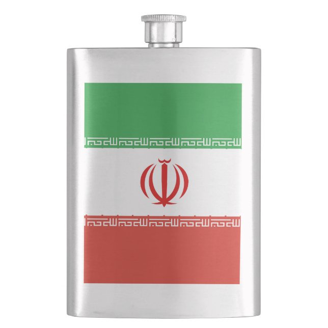 Iran flag flask (Front)