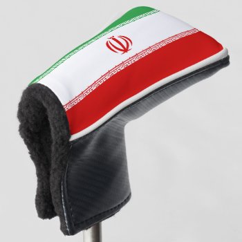 Iran Flag Golf Head Cover by FlagGallery at Zazzle