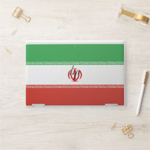 Iran flag HP laptop skin