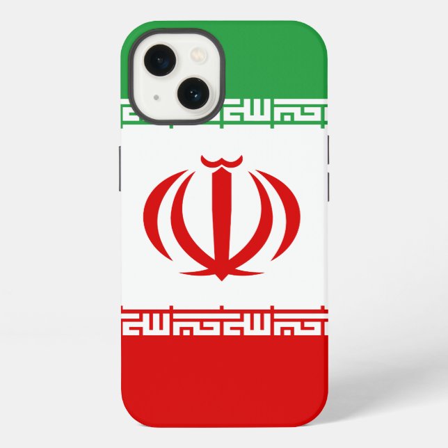 Iran Flag Iphone Case (Back)