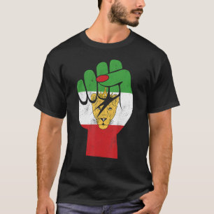 Iran flag, Iranian Lion Symbol, Iranian Lioness, F T-Shirt