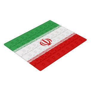 Iran Flag Jigsaw Puzzle