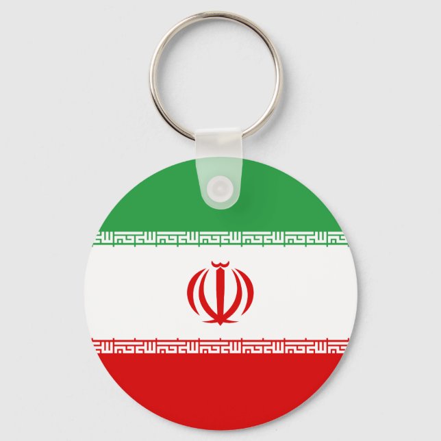 Iran Flag Keychain (Front)