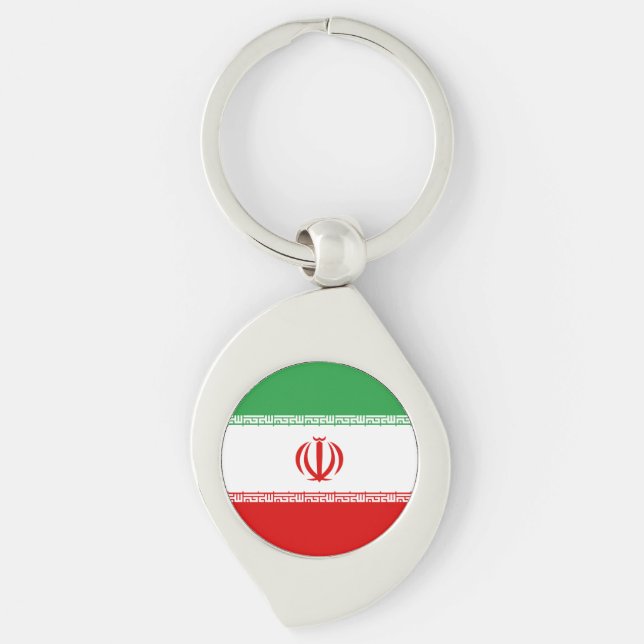 Iran Flag Keychain (Front)