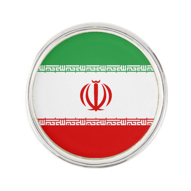 Iran Flag Lapel Pin (Front)