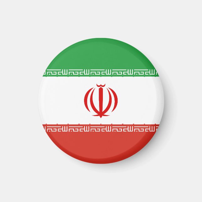 Iran flag magnet (Front)