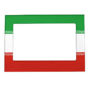 Iran flag magnetic frame