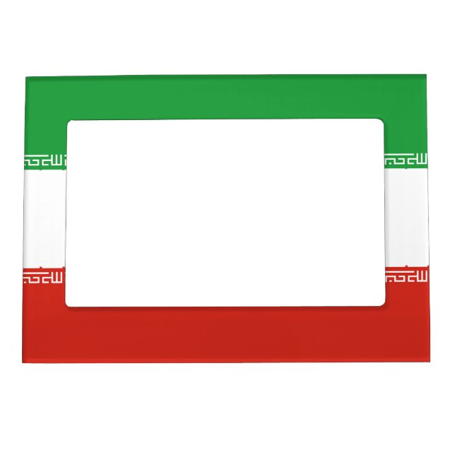 Iran flag magnetic frame (Front)