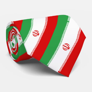 Iran Flag Neck Tie