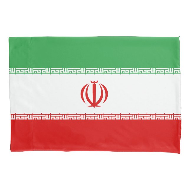 Iran Flag Pillow Case (Front)