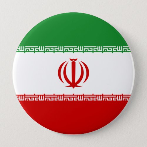 Iran Flag Pinback Button