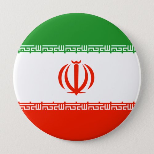 Iran Flag Pinback Button