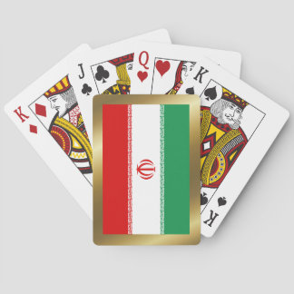 Iran Flag Playing Cards