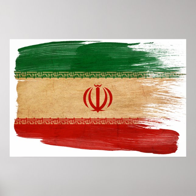 Iran Flag Posters (Front)