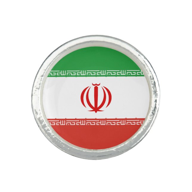 Iran flag ring (Front)