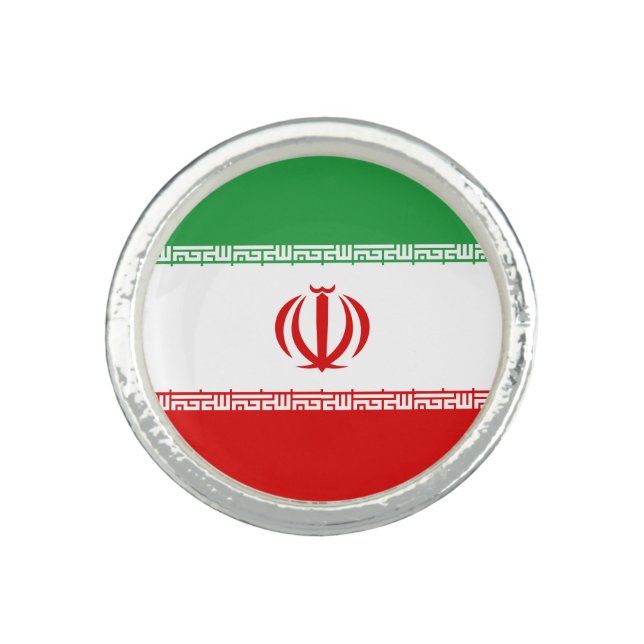Iran Flag Ring (Front)