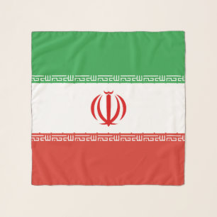 Iran flag scarf