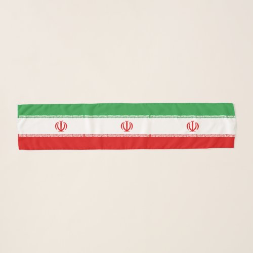 Iran Flag Scarf