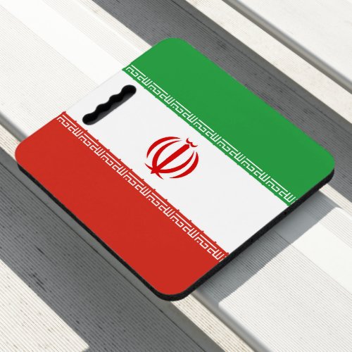 Iran flag seat cushion