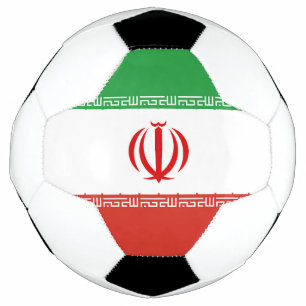 Iran flag soccer ball