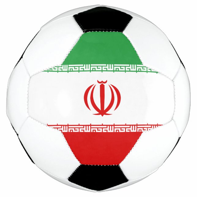 Iran Flag Soccer Ball (Front)