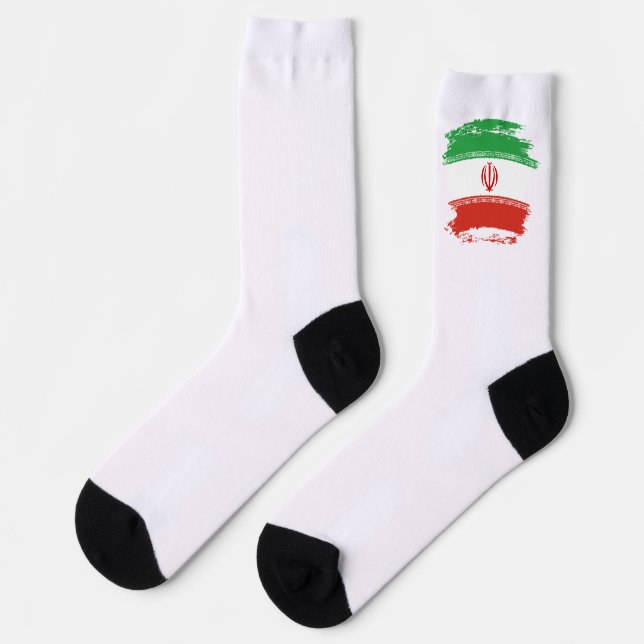 Iran flag socks (Left)
