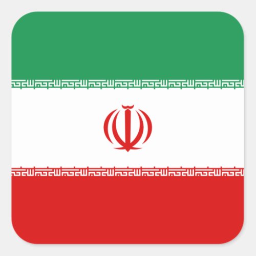 Iran Flag Sticker