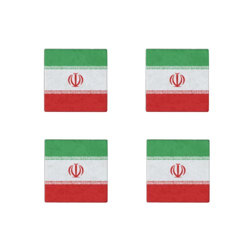 Iran Flag Stone Magnet