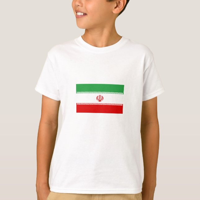 Iran Flag T-Shirt (Front)