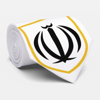 Iran Flag Tie by GrooveMaster at Zazzle