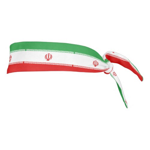 Iran Flag Tie Headband