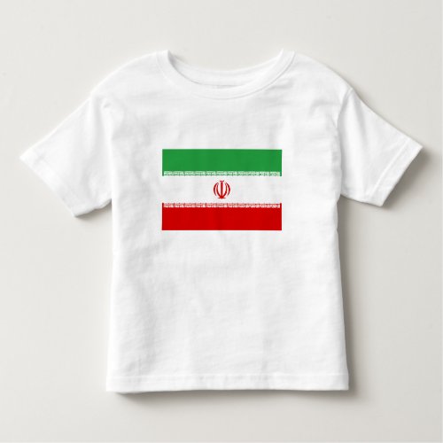 Iran Flag Toddler T_shirt