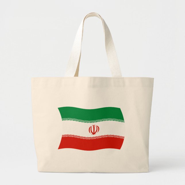 Iran Flag Tote Bag (Front)