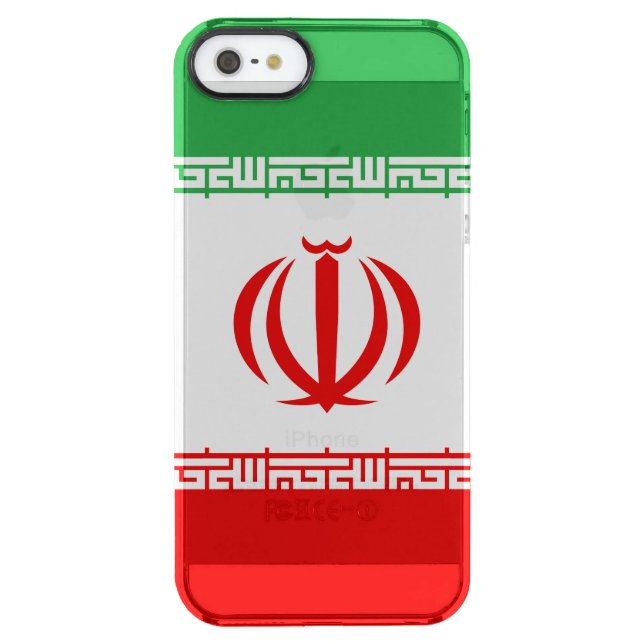 Iran Flag Uncommon iPhone Case (Back)