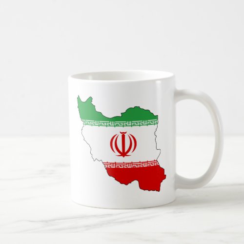 Iran IR  Flag Coat of arms جمهوری اسلامی ایران Coffee Mug